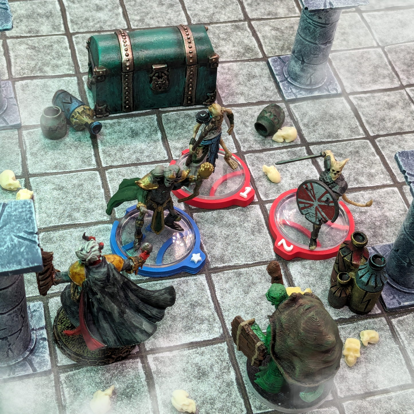 Numbered Tabletop Miniature Rings