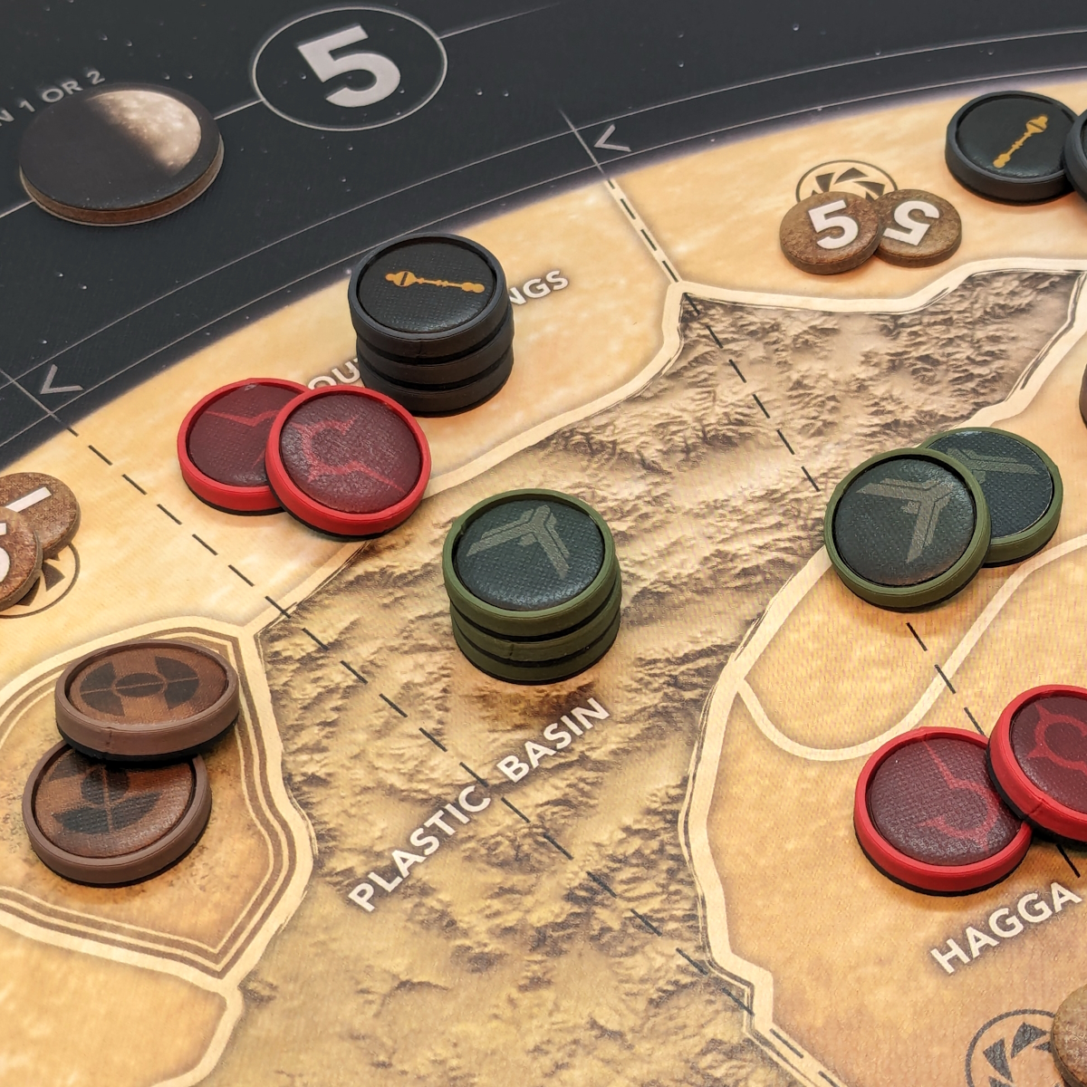 Dune: Conquest and Diplomacy (2021) - Token Inserts