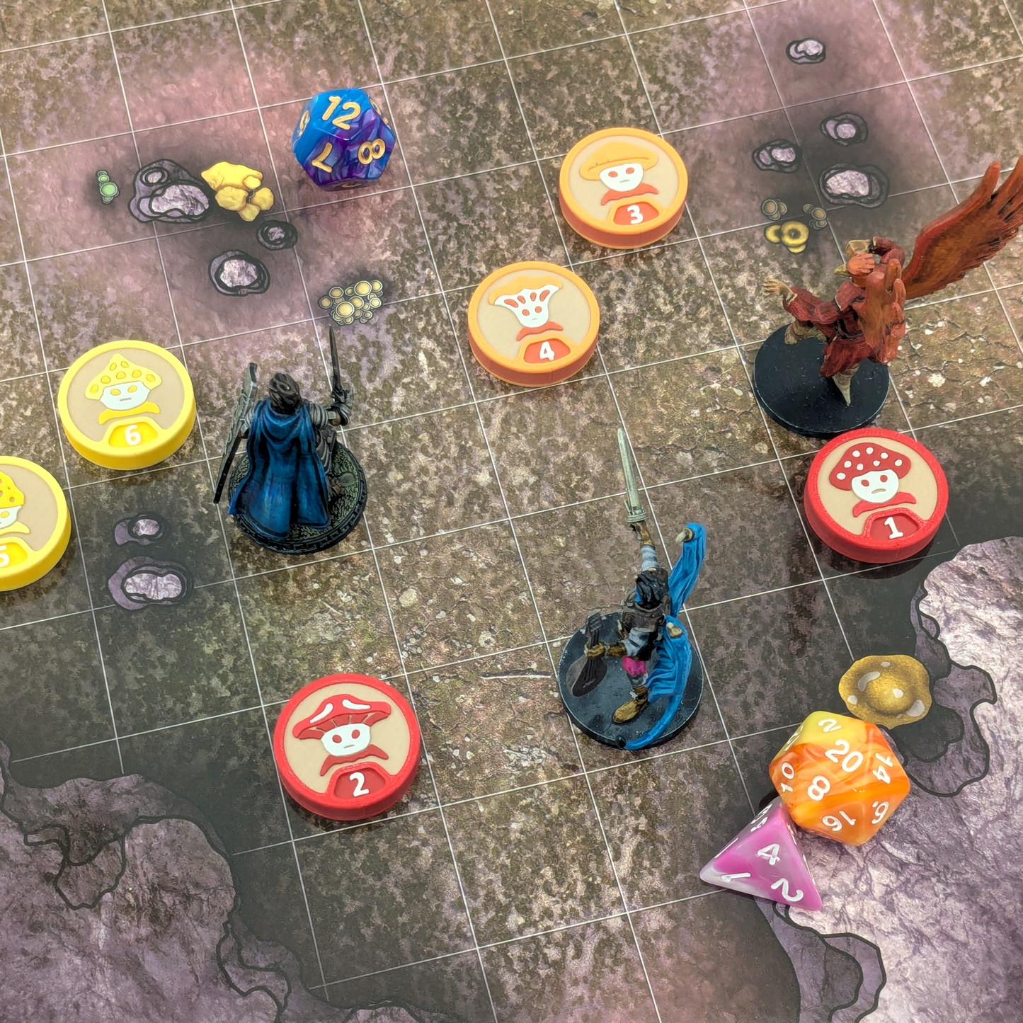 Magnetic Myconid Tokens