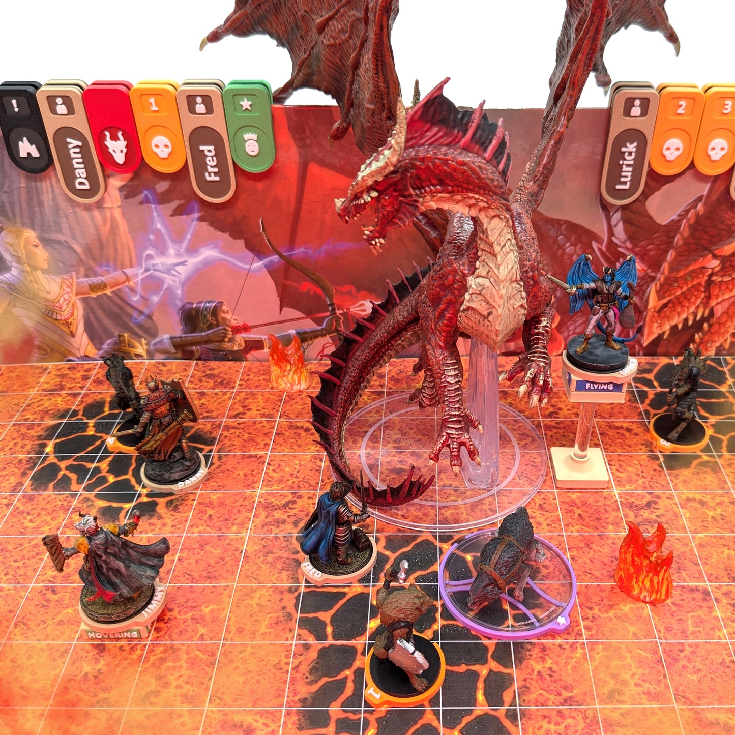 Enemy DM Screen Initiative Trackers