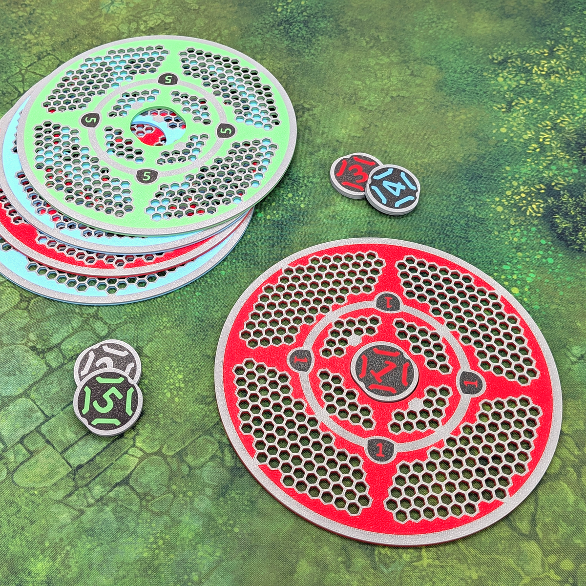 Token & Mission Area Set