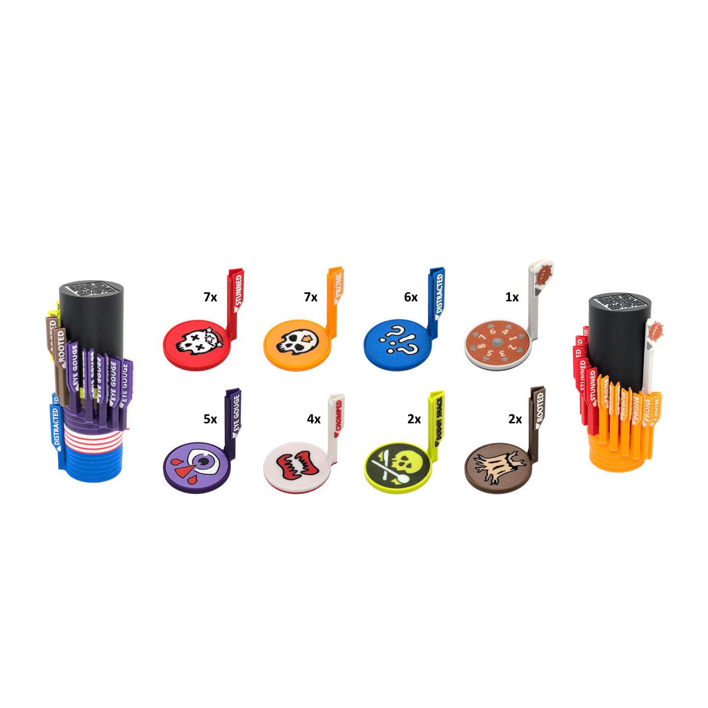 32mm Magnetic Miniature Status Markers