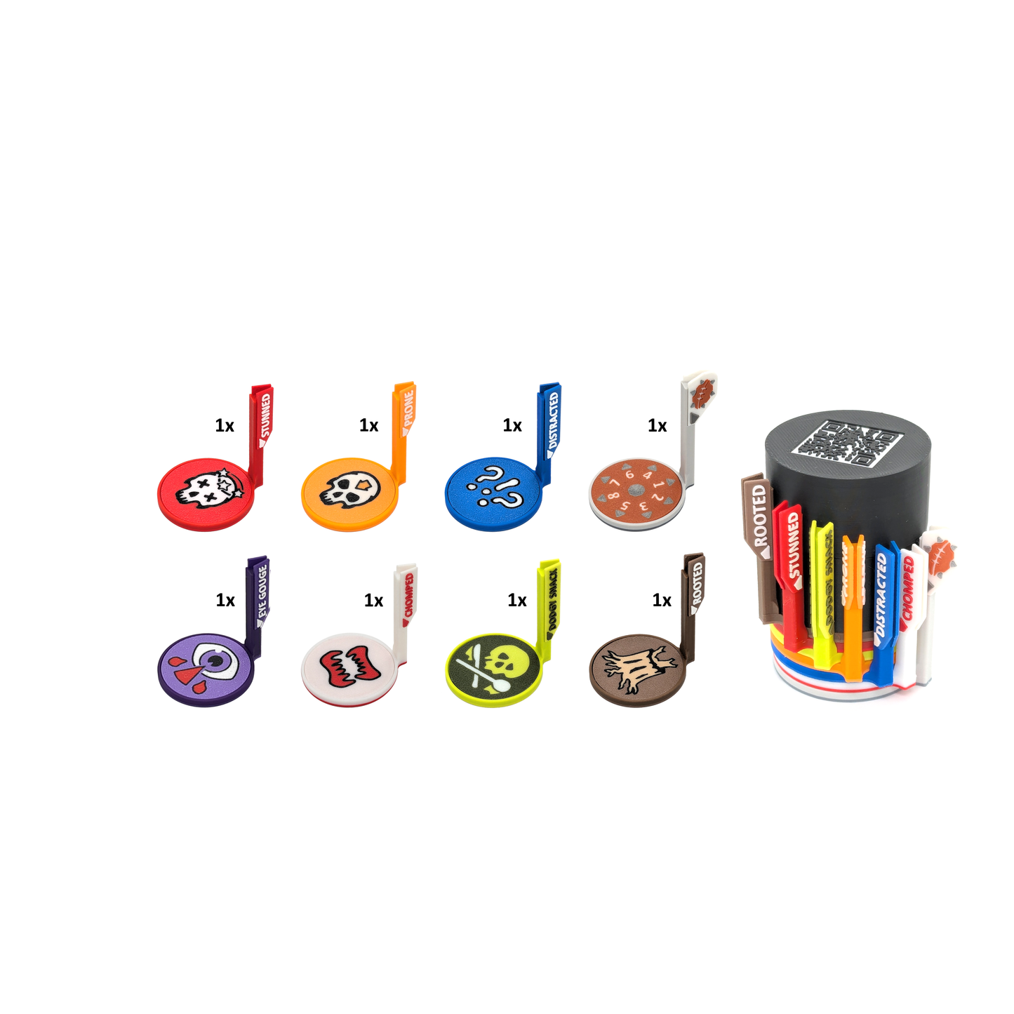 40mm Magnetic Miniature Status Markers