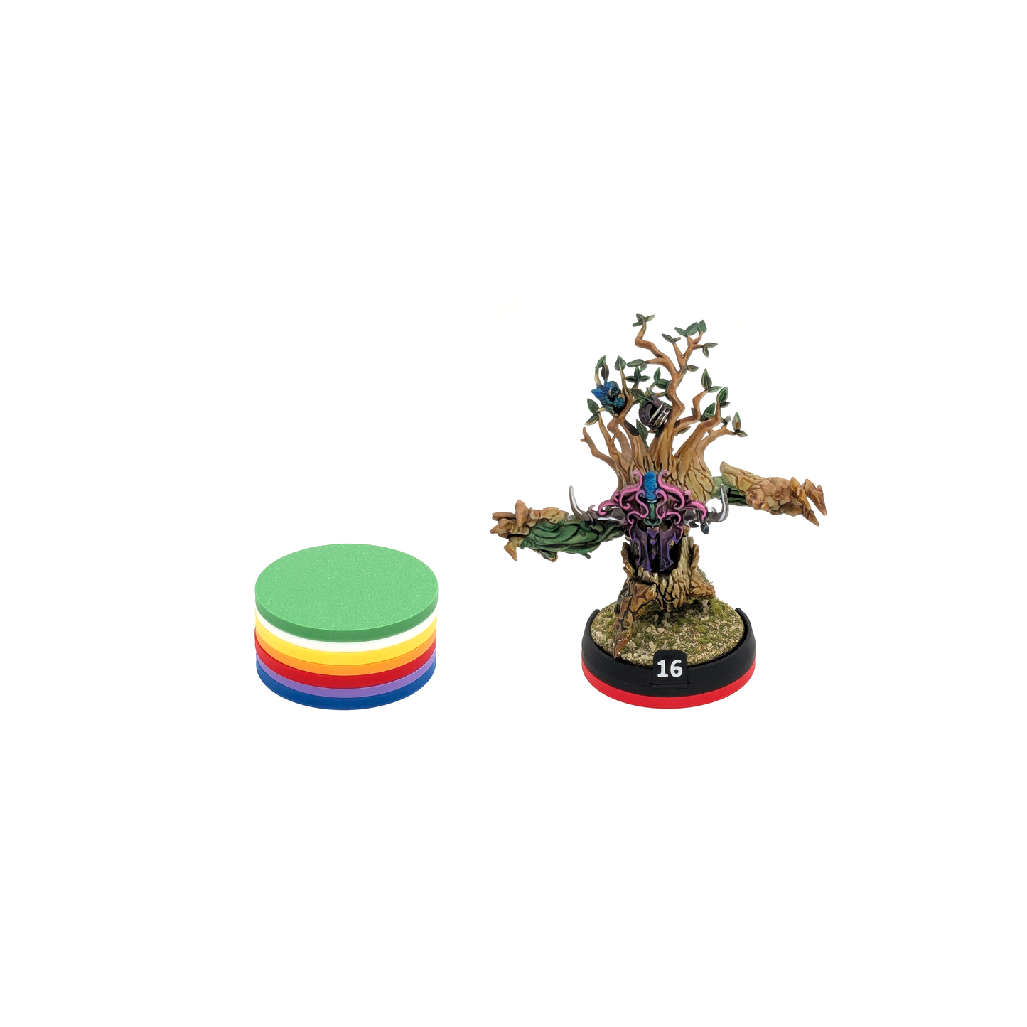 Colored Magnetic Disks