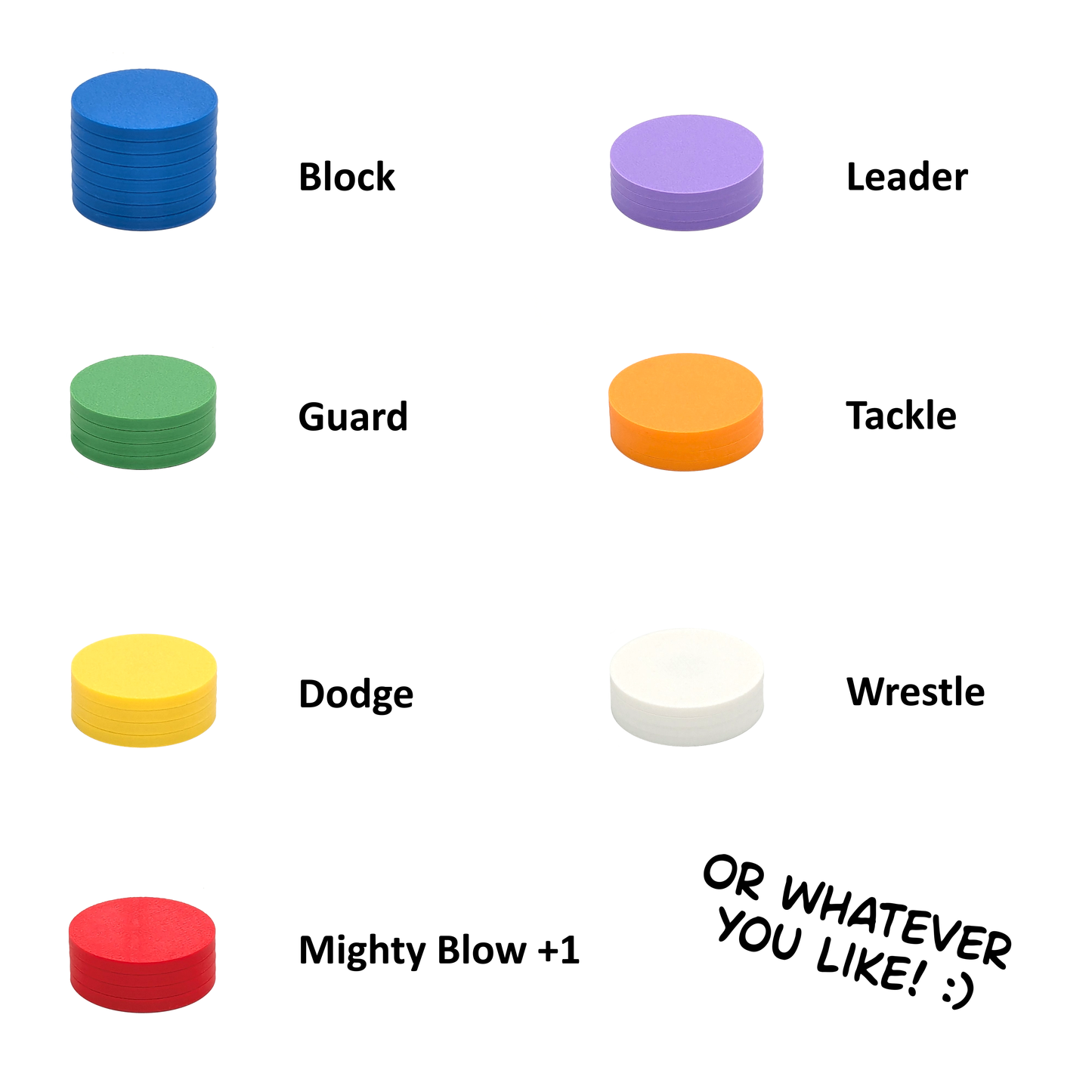 Colored Magnetic Disks