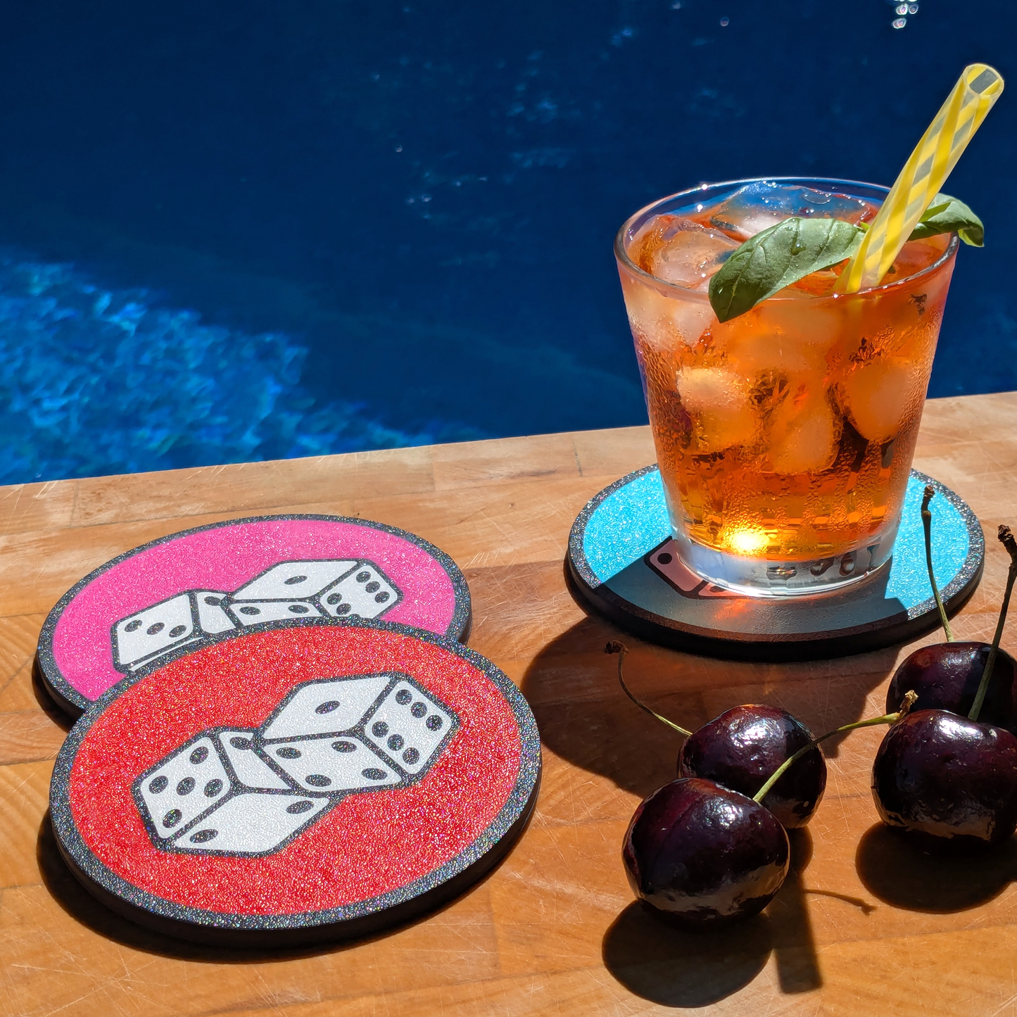 2D6 Coaster Set