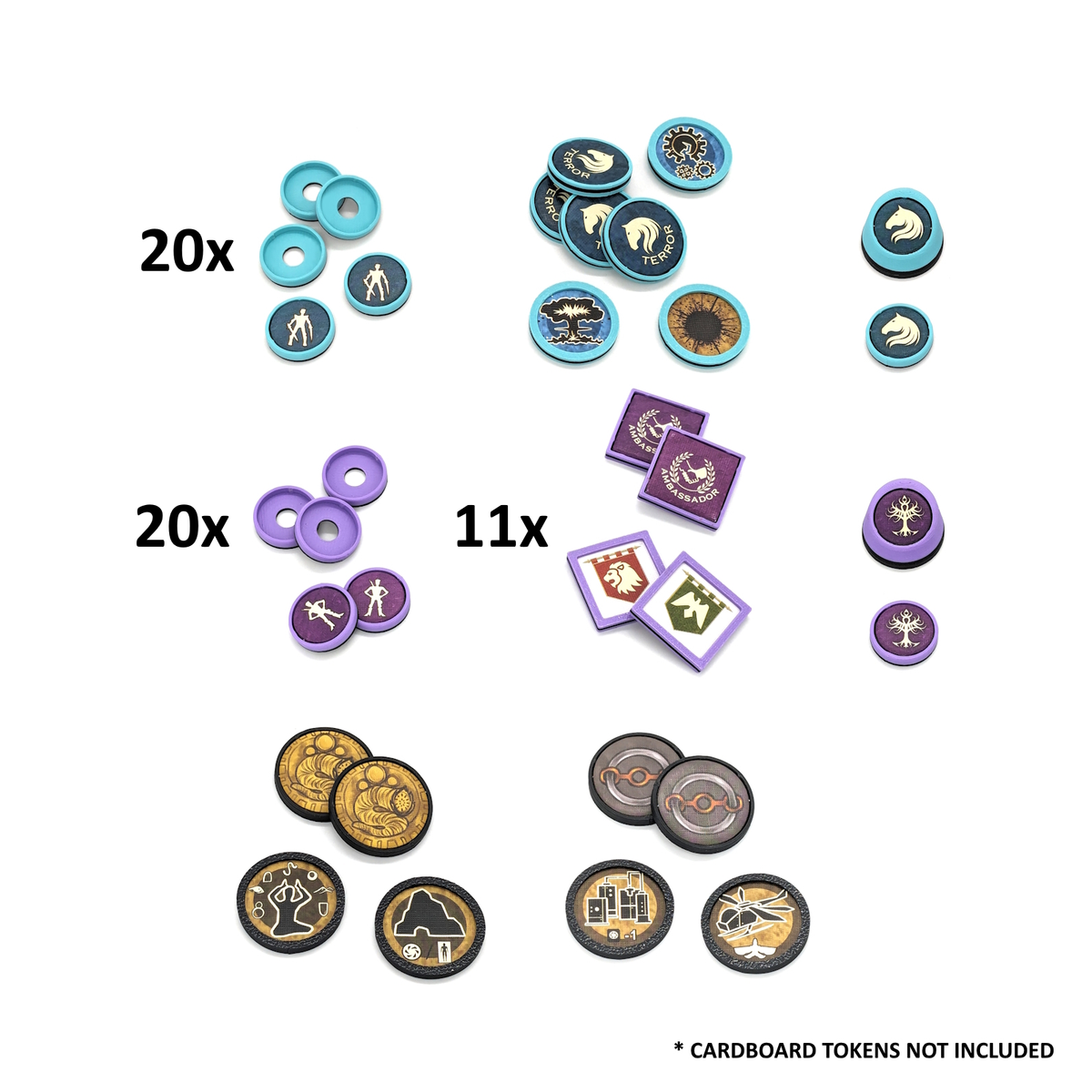 Insert Token Dune: Conquest and Diplomacy - Token Inserts – Tabletop Goodies