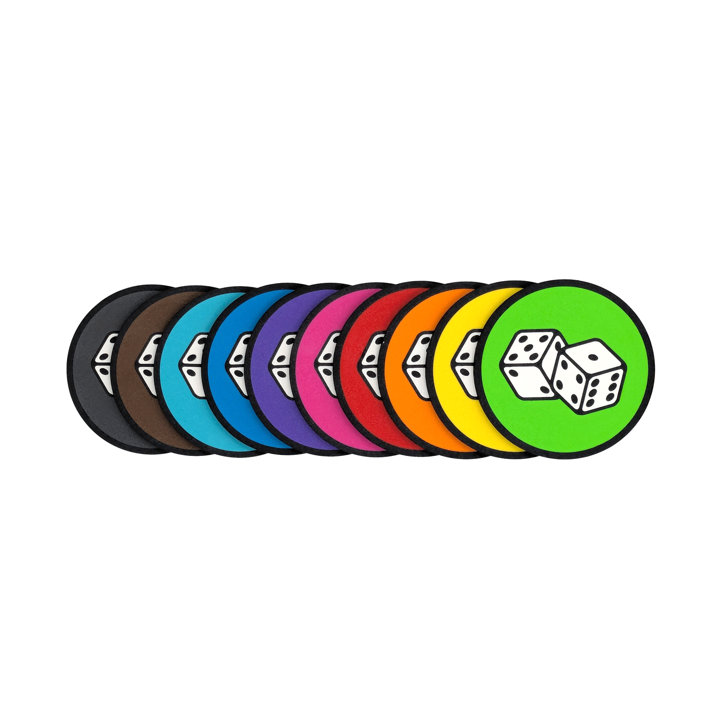 2D6 Coaster Set