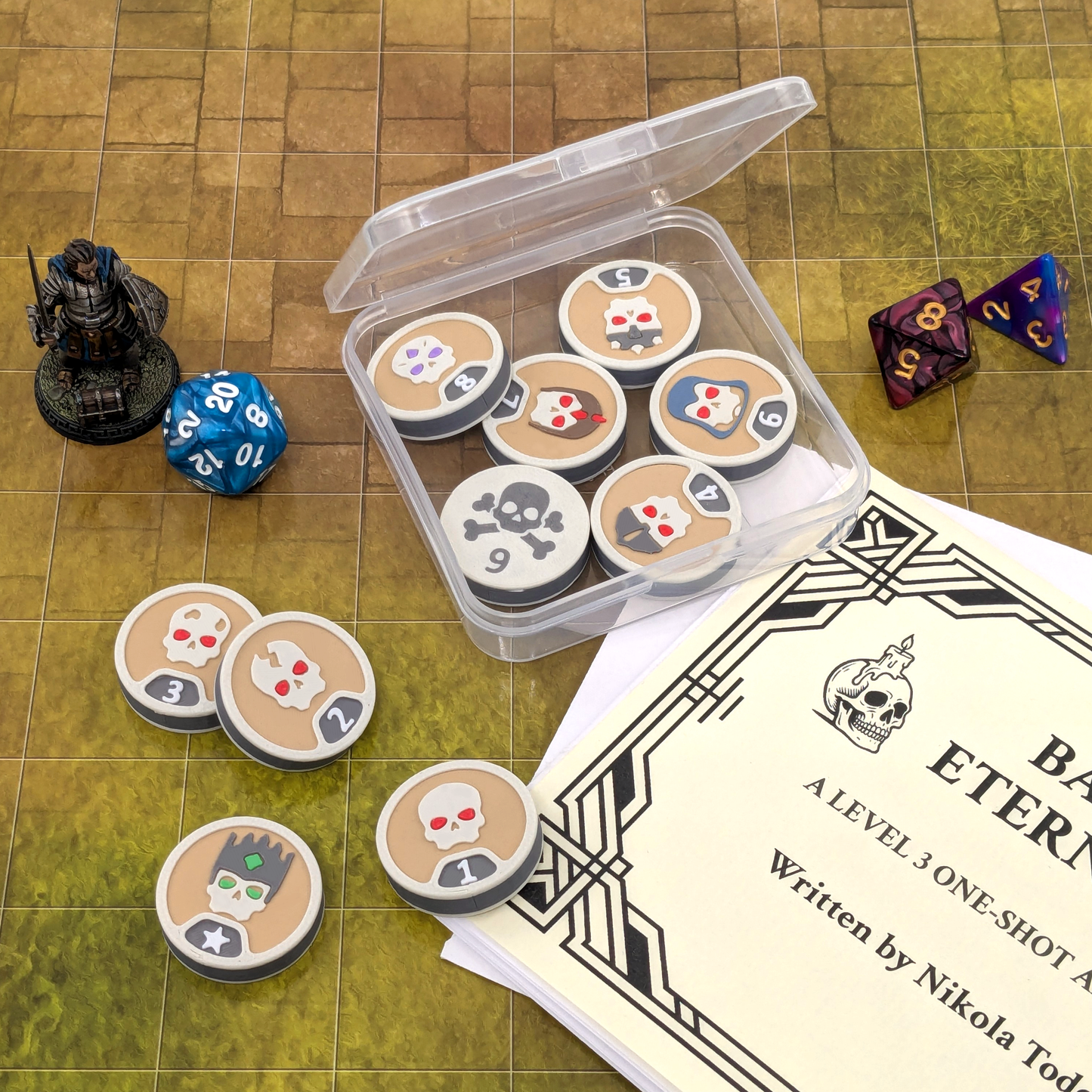 Magnetic Skeleton Tokens