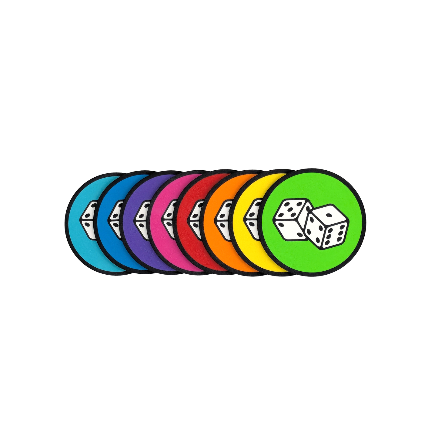 2D6 Coaster Set