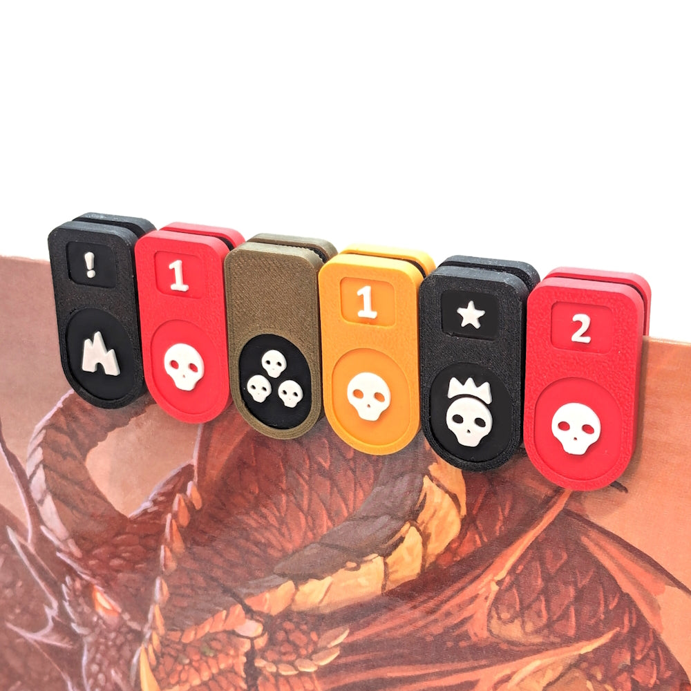 Enemy DM Screen Initiative Trackers