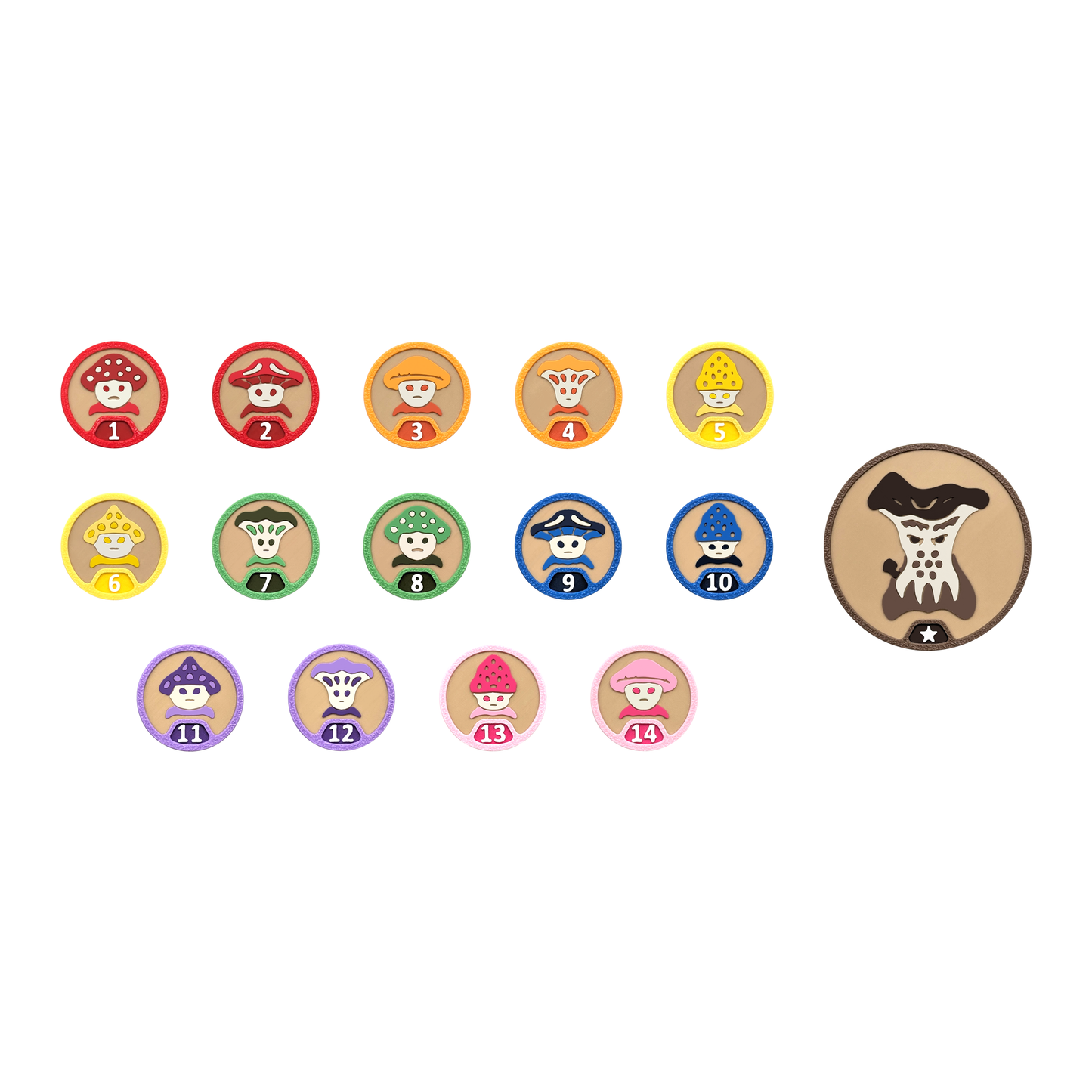 Magnetic Myconid Tokens