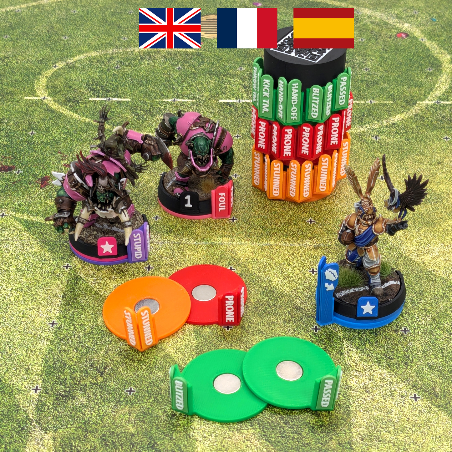 32mm Magnetic Miniature Status Markers