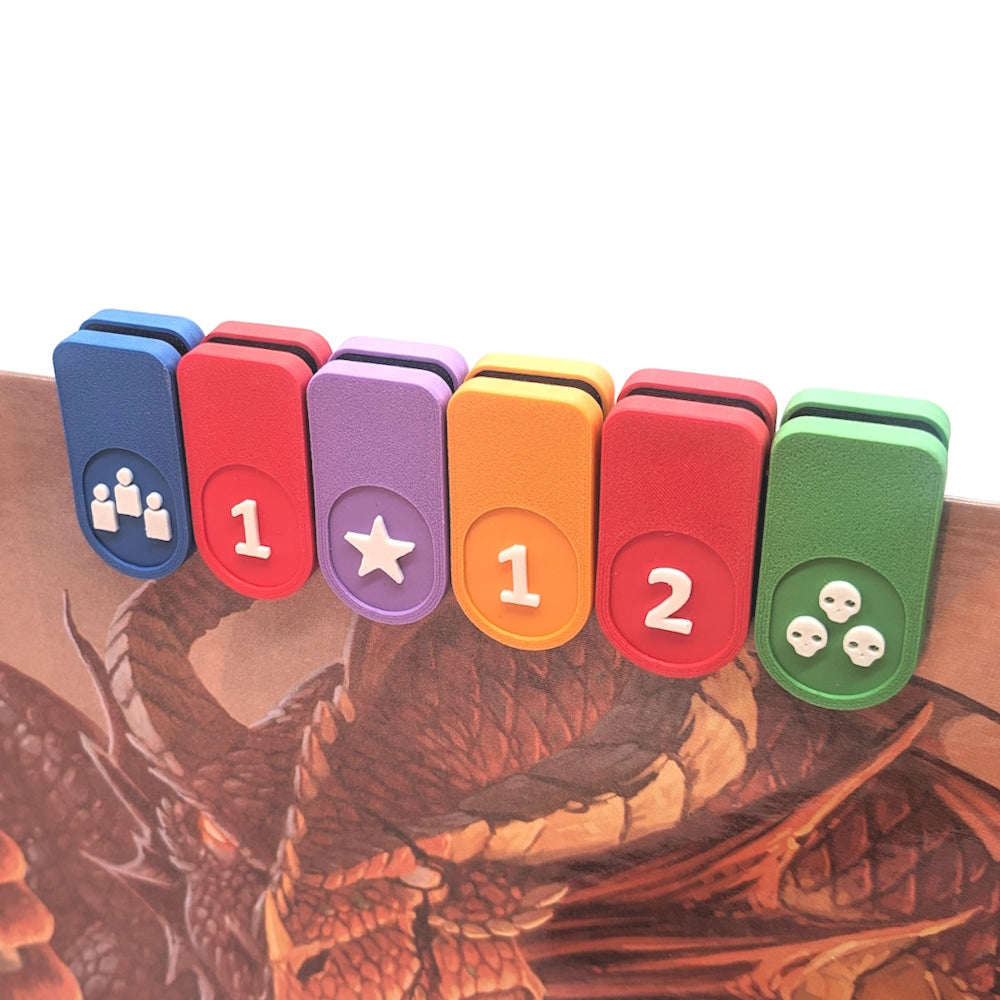 Trackers numérotés de l’initiative DM Screen