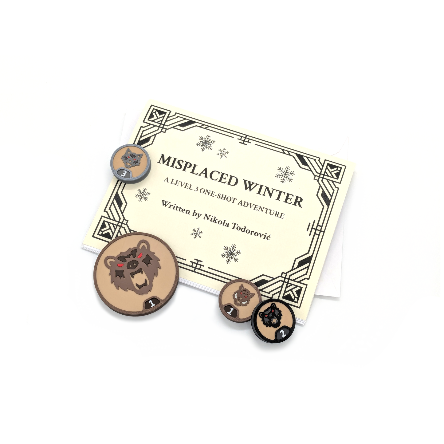 Magnetic Wild Animal Tokens