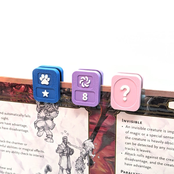 Player DM Screen Initiative Trackers