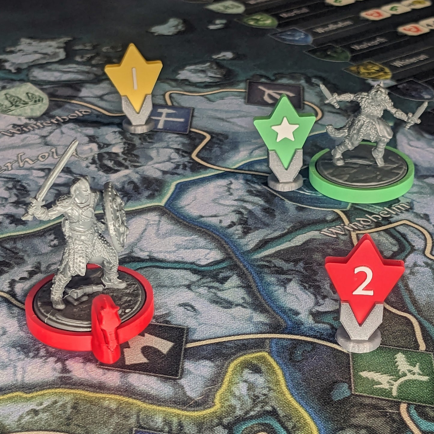 Skyrim : Le jeu d'aventure - Jetons de joueur Deluxe