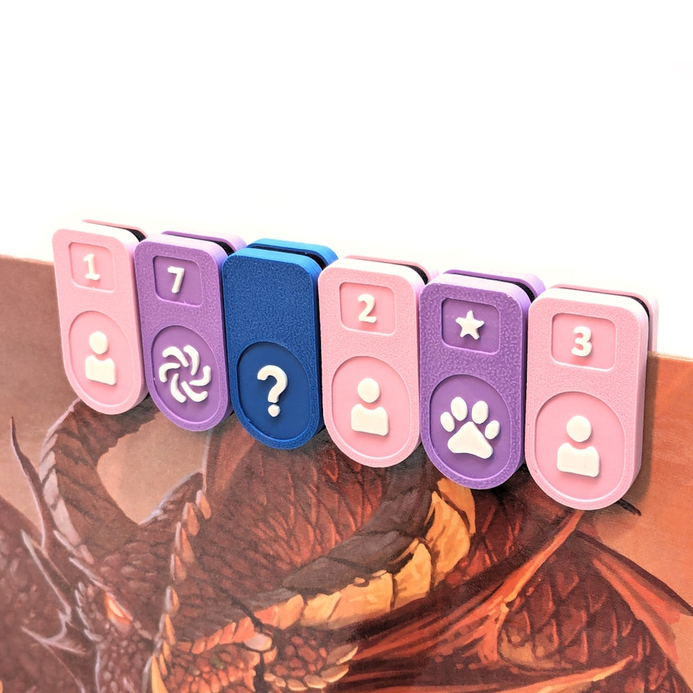 Player DM Screen Initiative Trackers