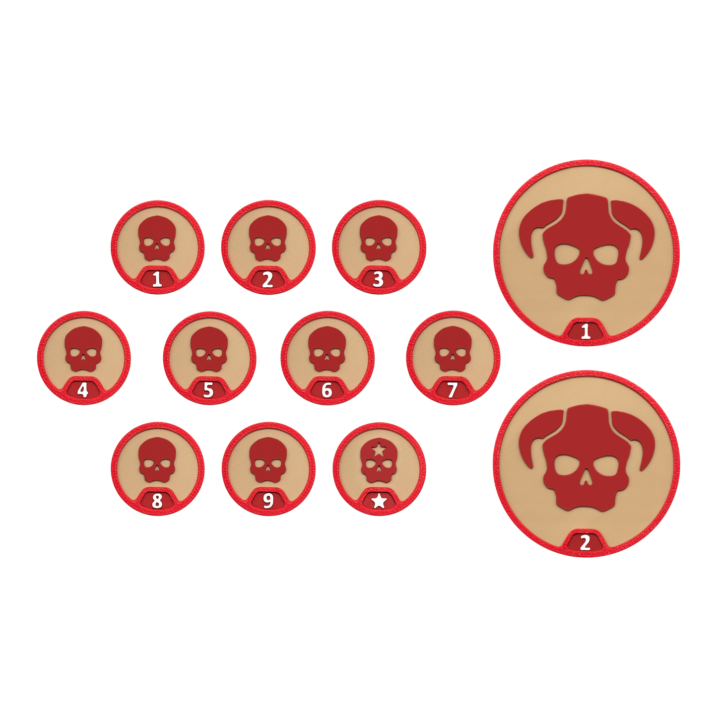 Magnetic Enemy Tokens