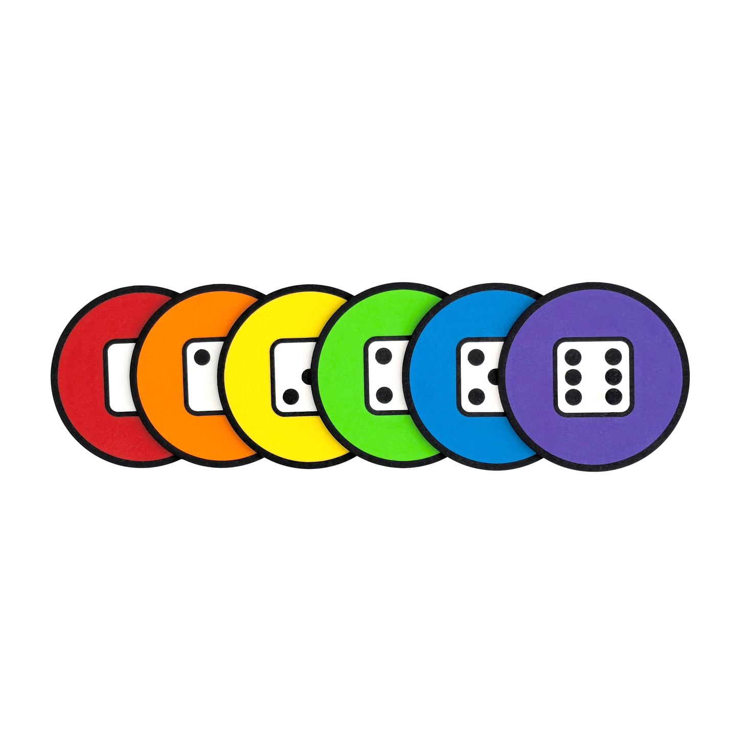 D6 Coaster Set