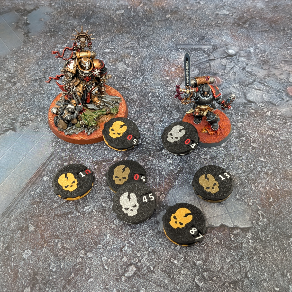 Wound Counter Dials