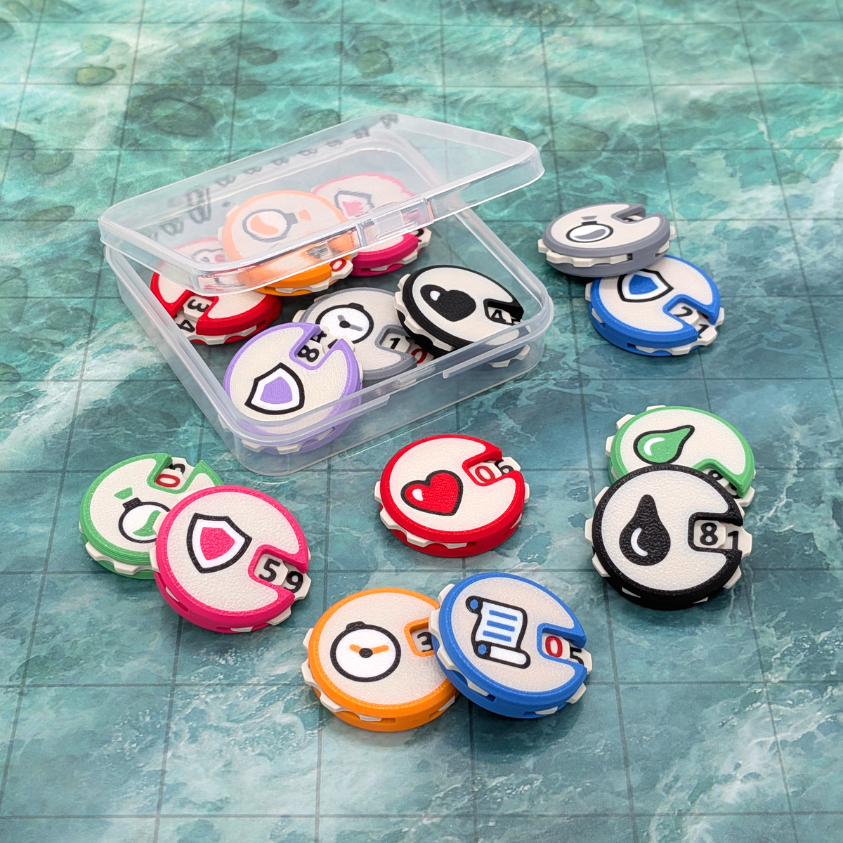 Tabletop Counter Dials
