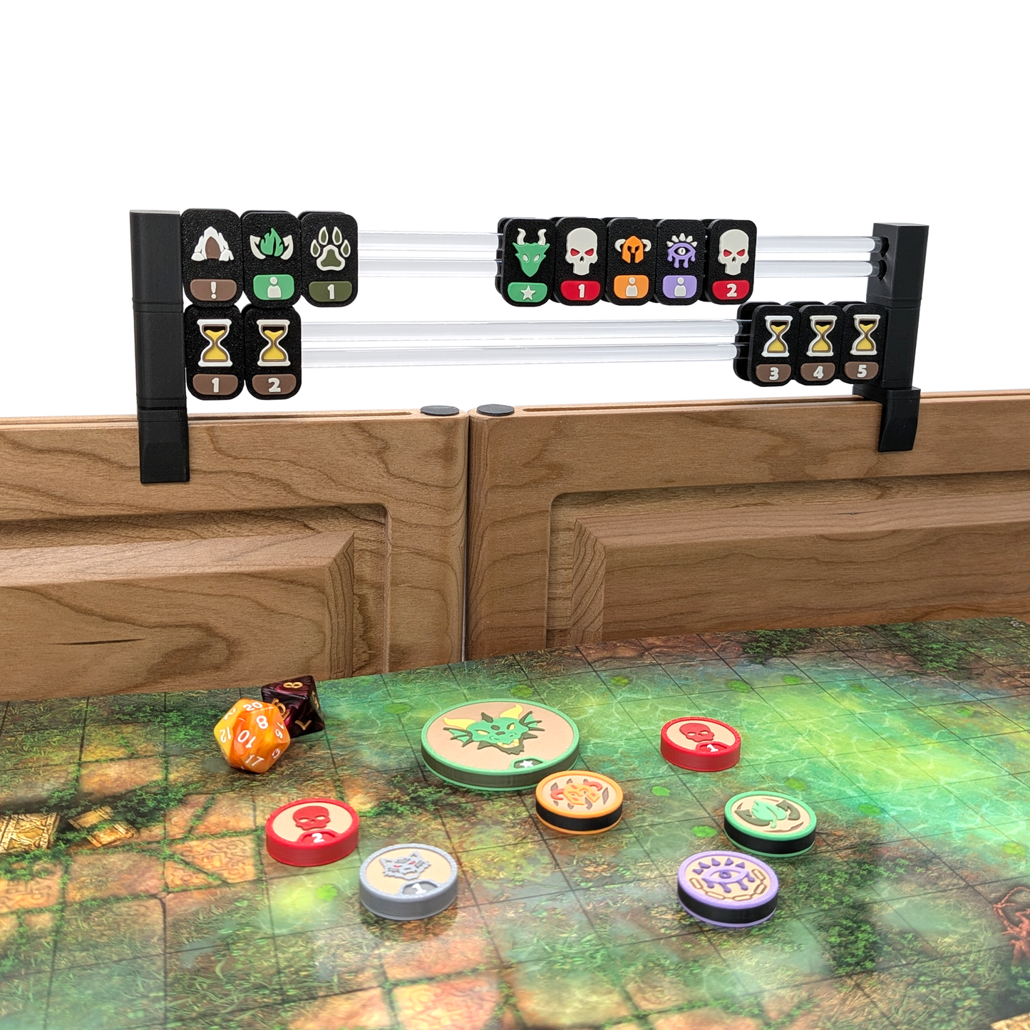 Tabletop Abacus: Skull Clips