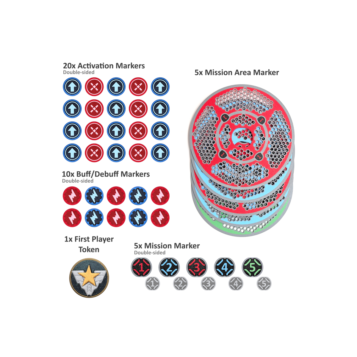 Token & Mission Area Set