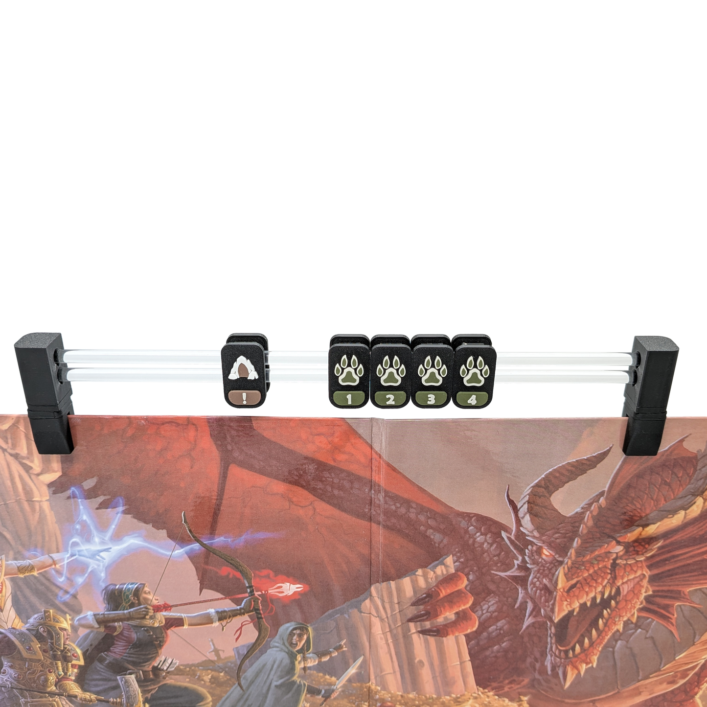 Tabletop Abacus: Skull Clips