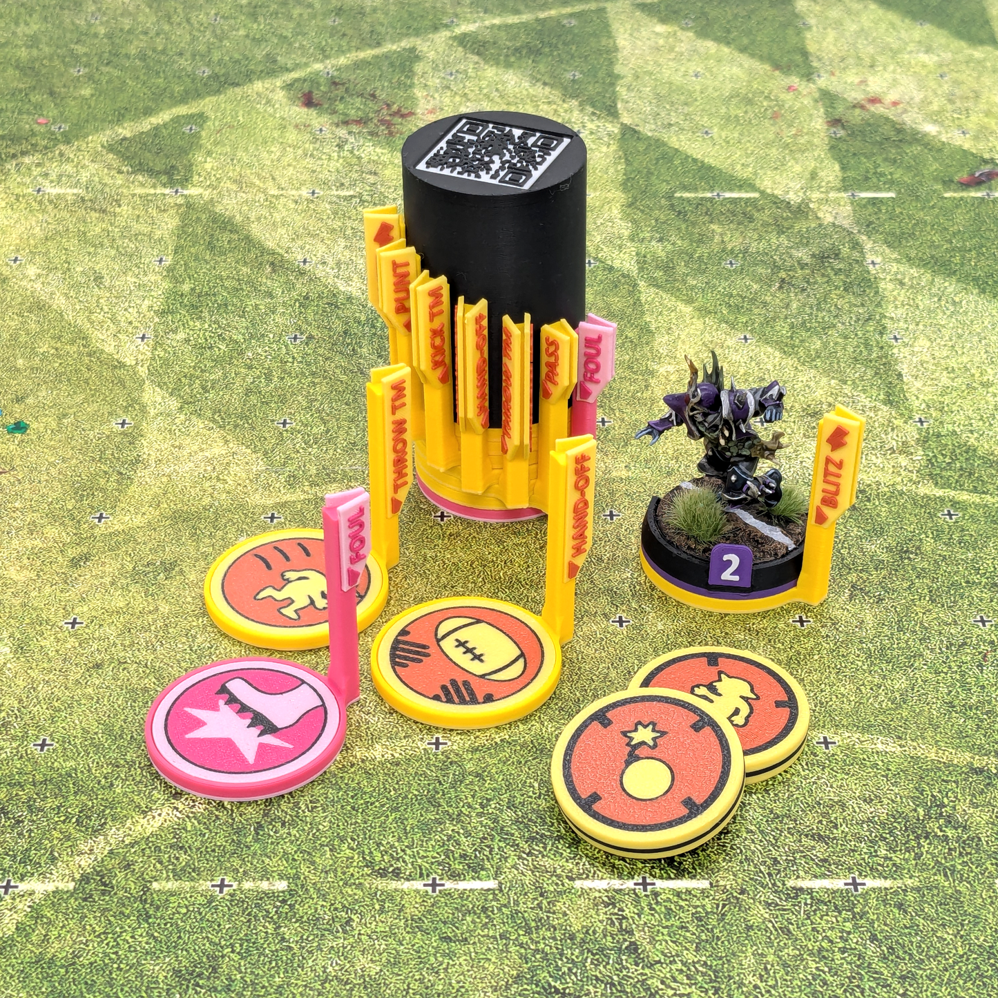 32mm Magnetic Miniature Action Markers