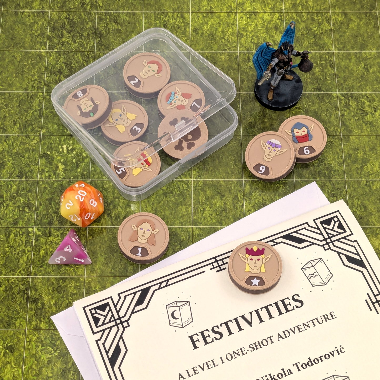 Magnetic Elf Tokens