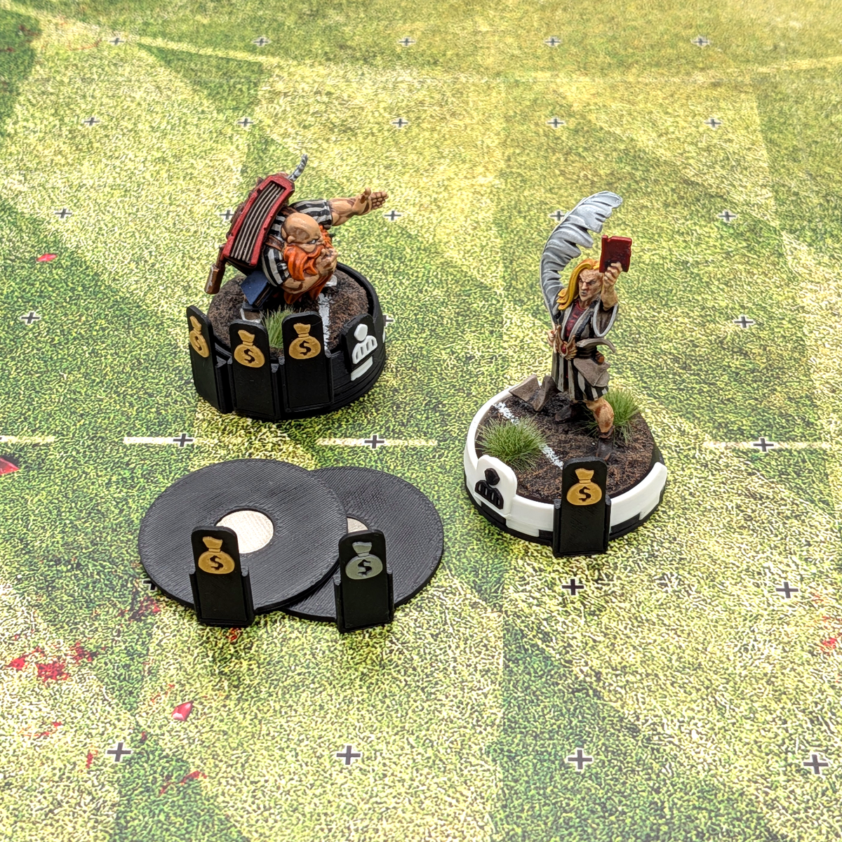 Set d'arbitre miniature magnétique 32 mm