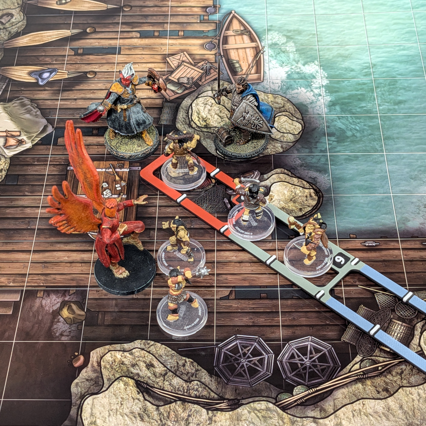 Metric AoE Line Template