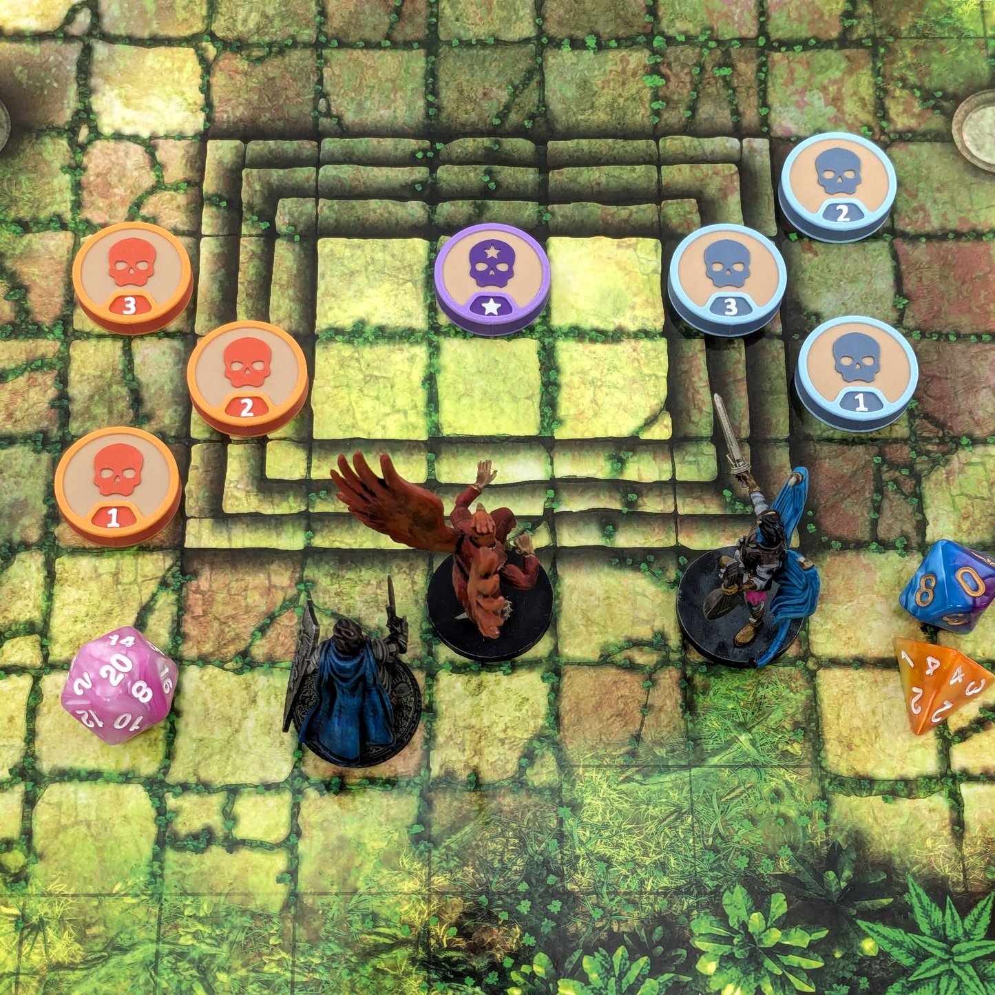 Magnetic Enemy Tokens