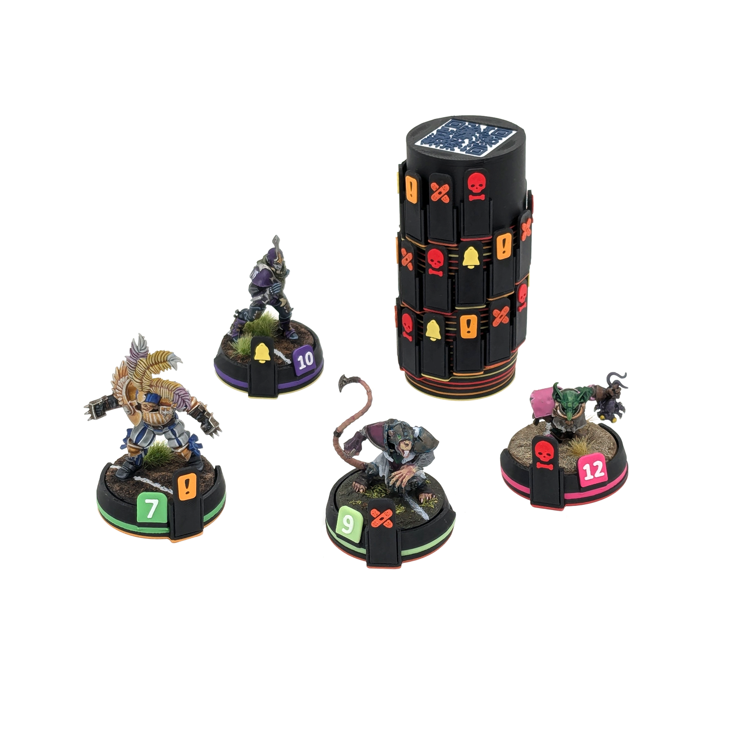 Marqueurs de banc miniatures magnétiques de 32 mm