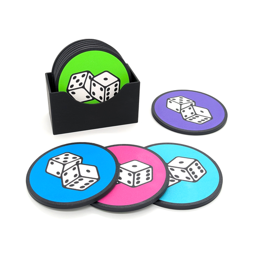 2D6 Coaster Set