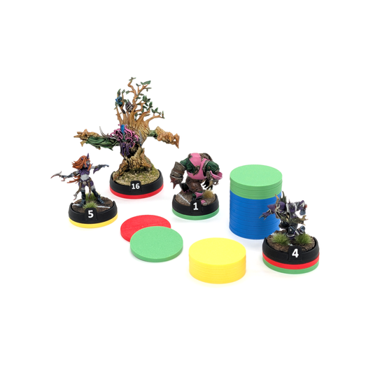 Colored Magnetic Disks