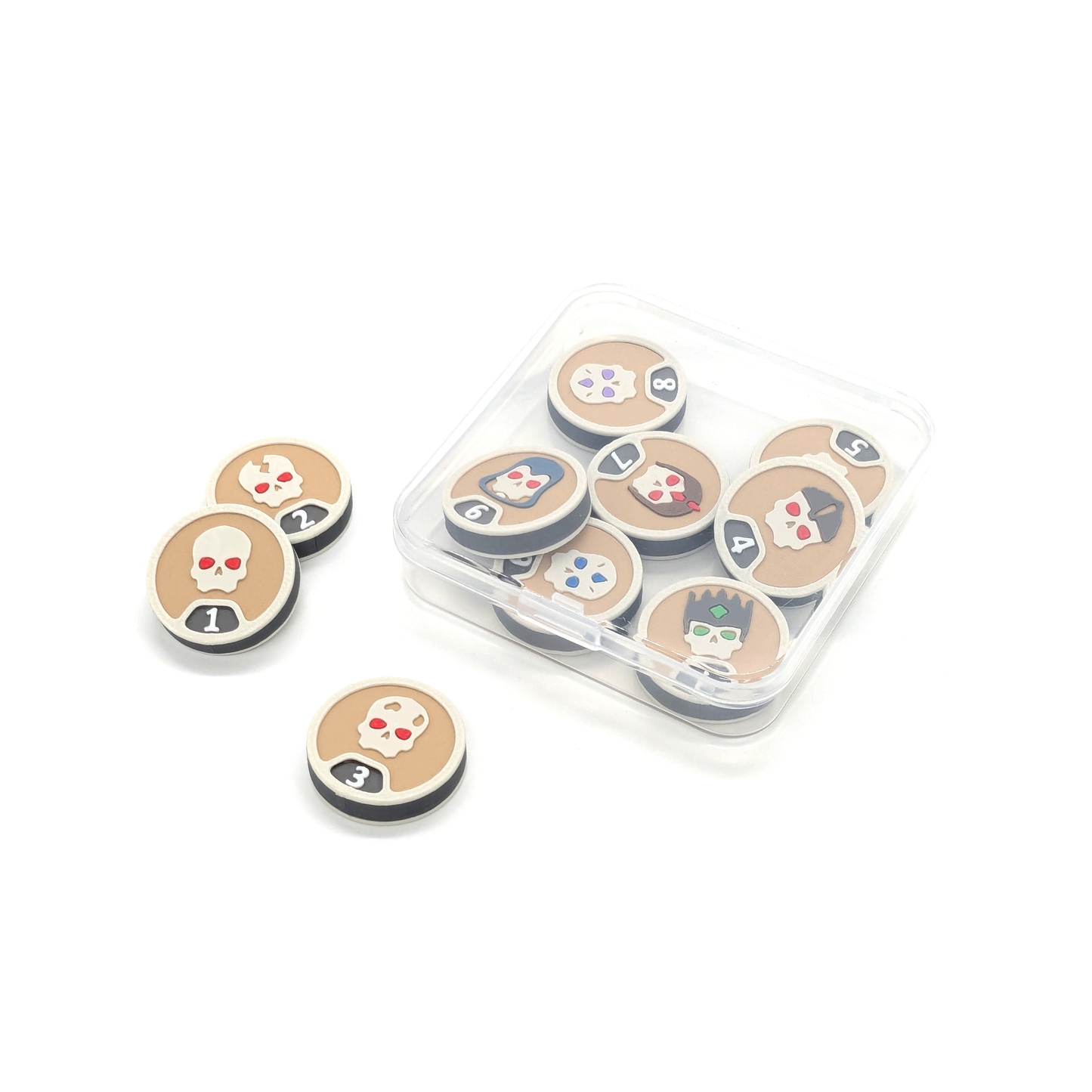 Magnetic Skeleton Tokens