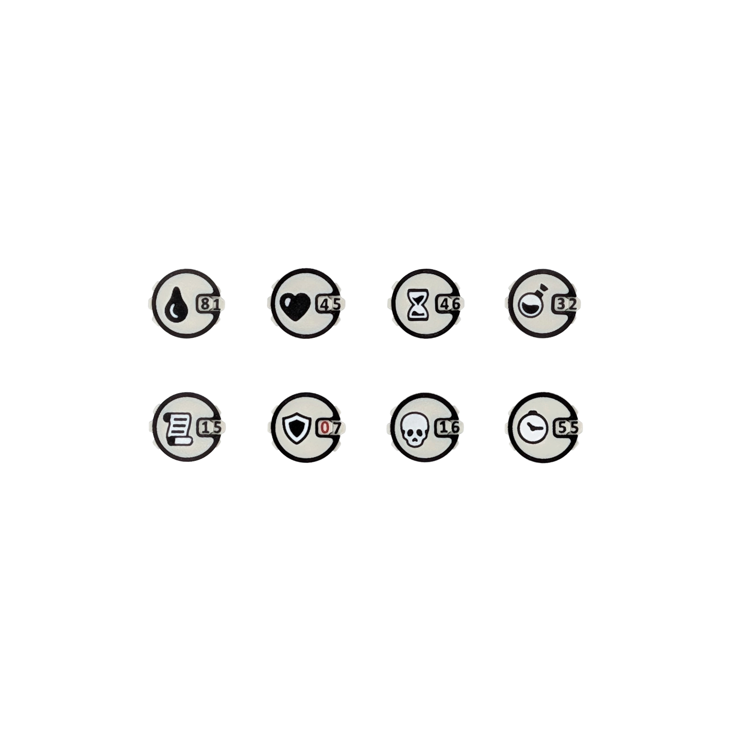Tabletop Counter Dials