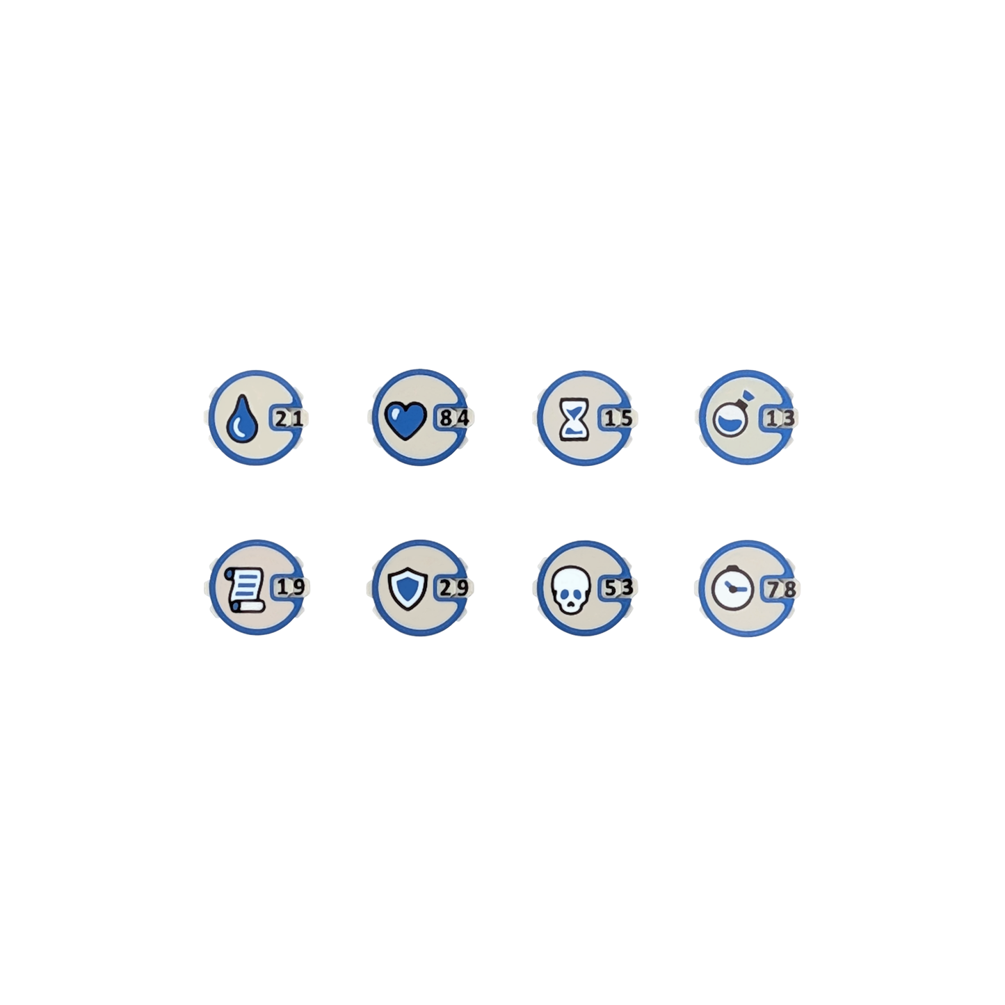 Tabletop Counter Dials
