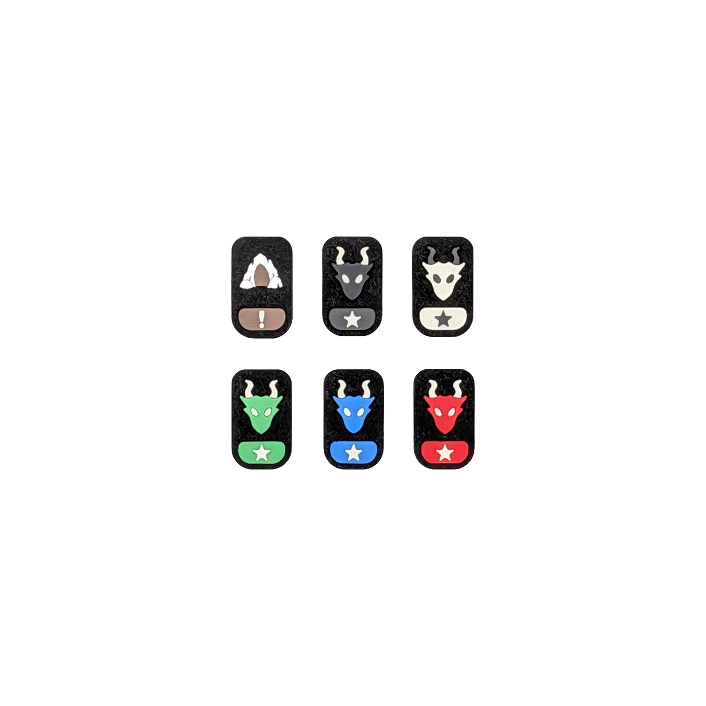 Tabletop Abacus: Dragon Clips