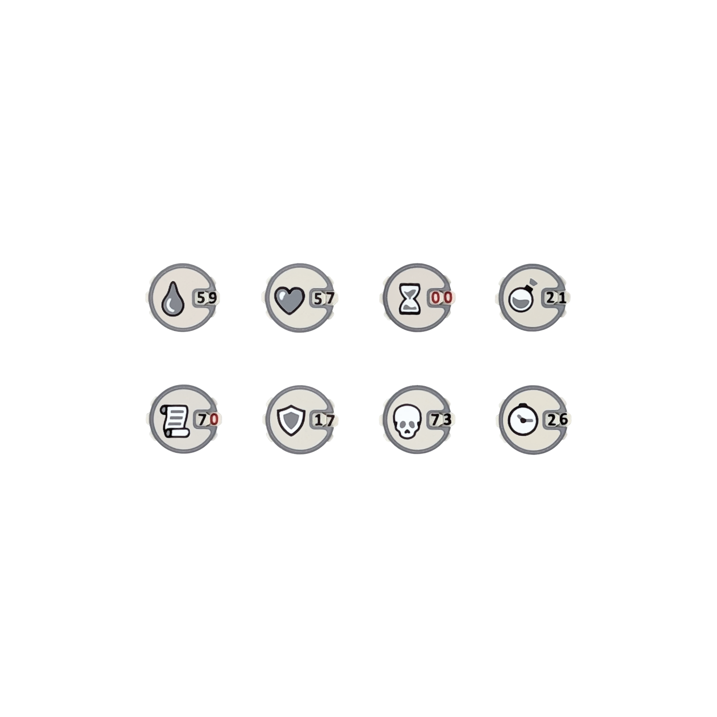 Tabletop Counter Dials