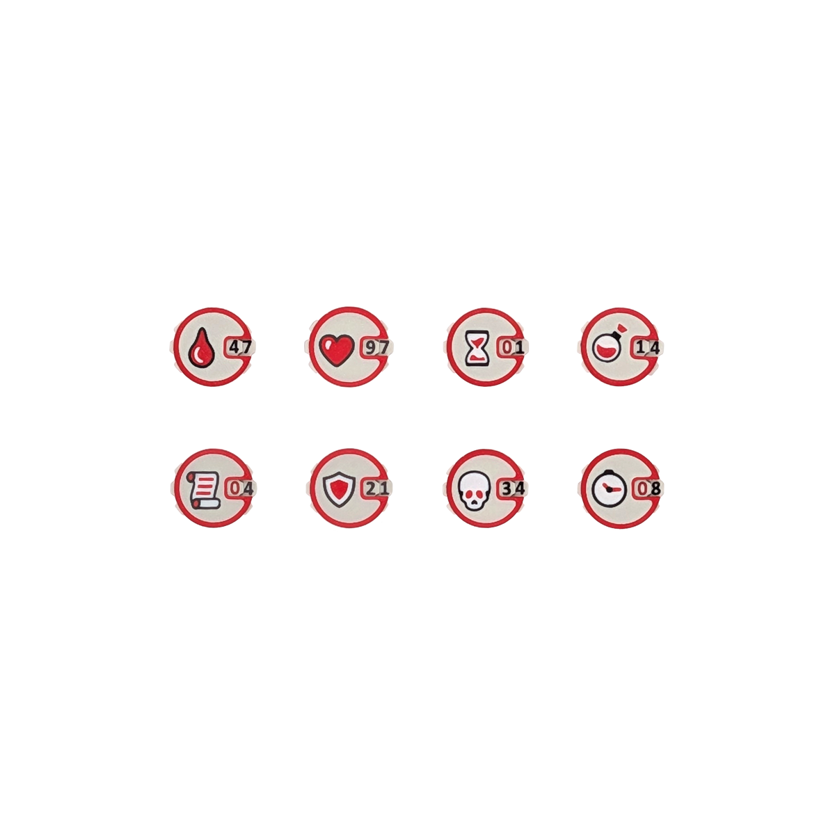 Tabletop Counter Dials