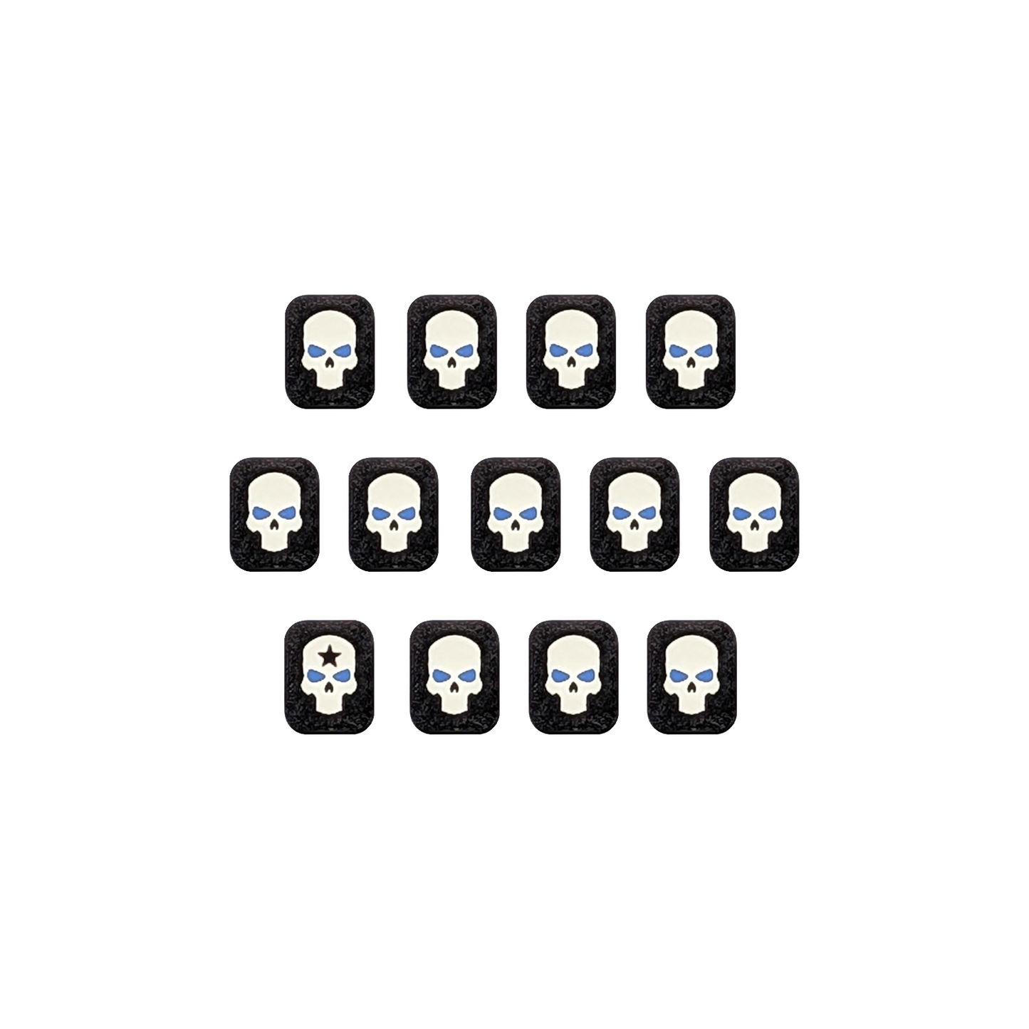 Tabletop Abacus: Skull Clips