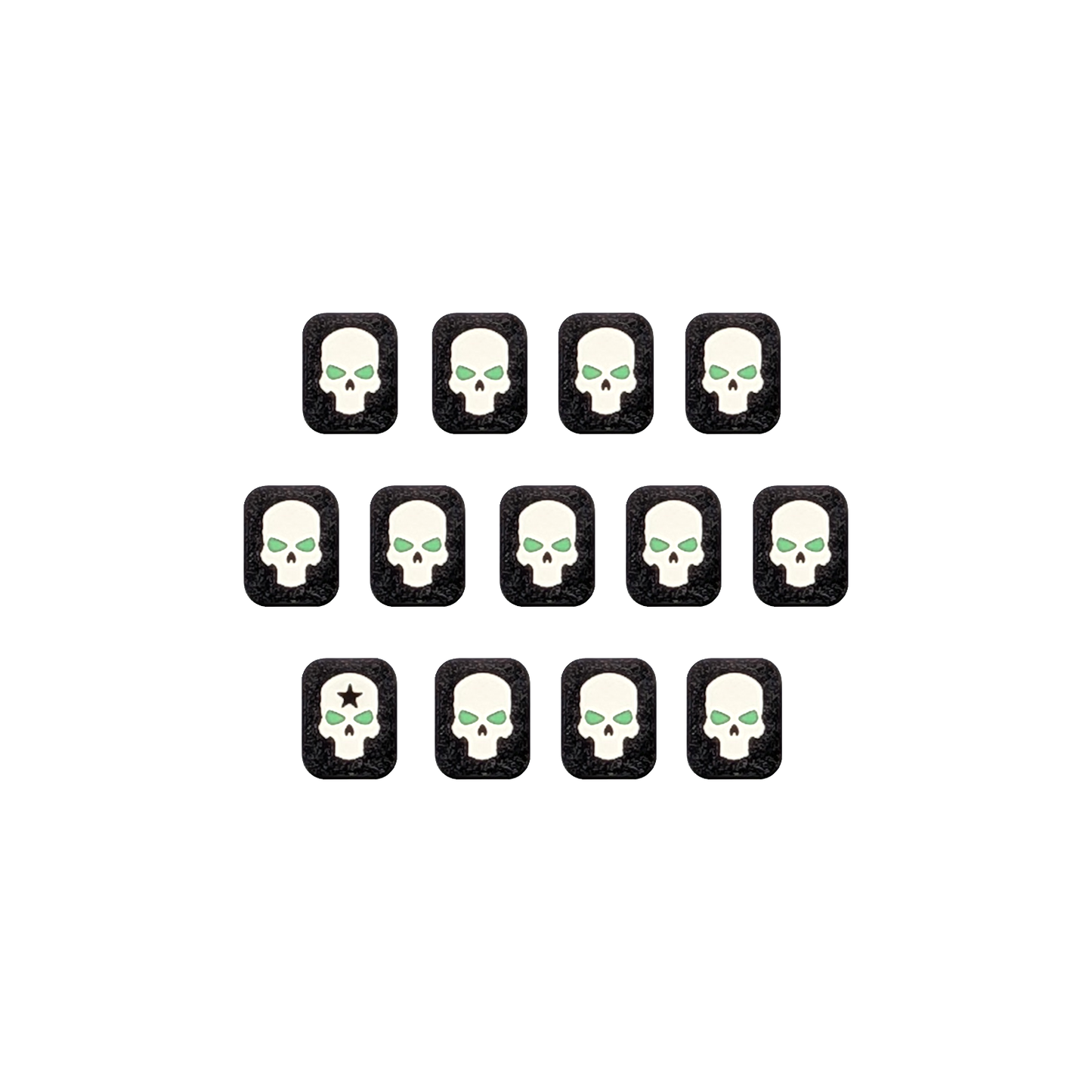 Tabletop Abacus: Skull Clips