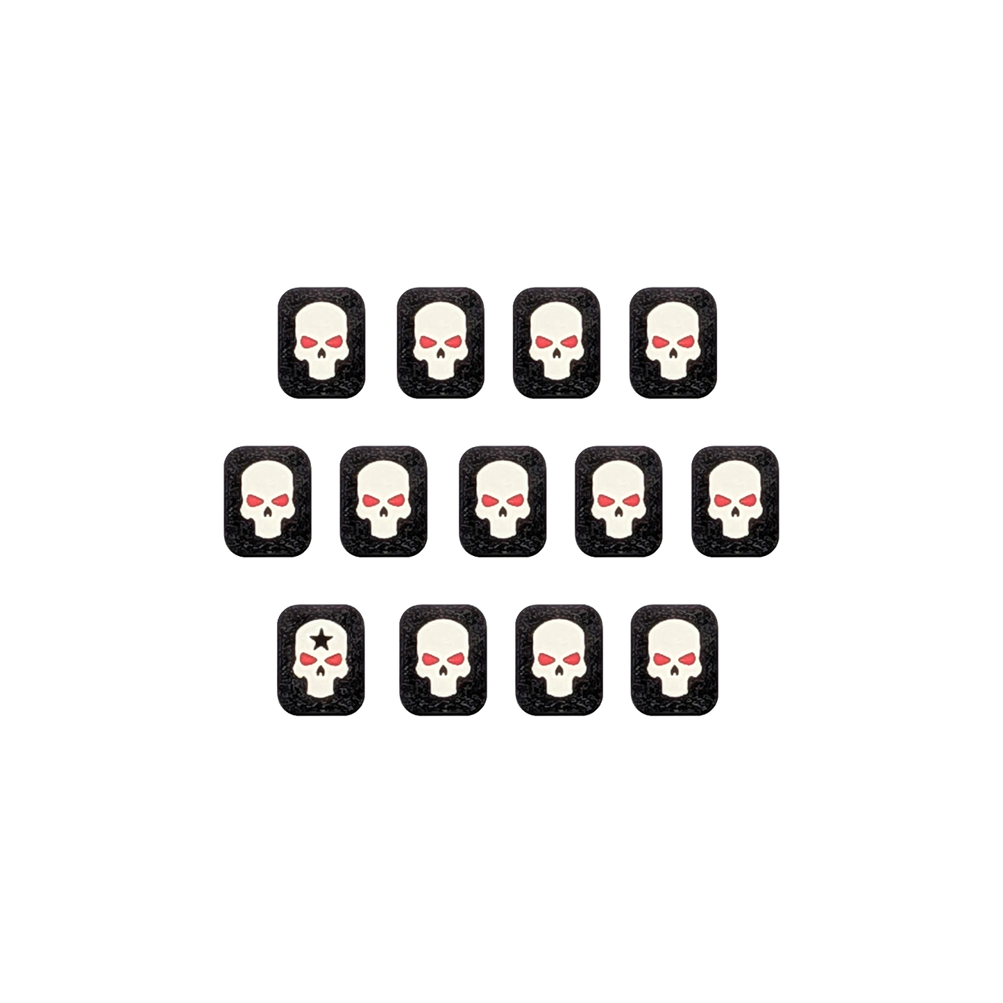 Tabletop Abacus: Skull Clips