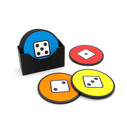 D6 Coaster Set