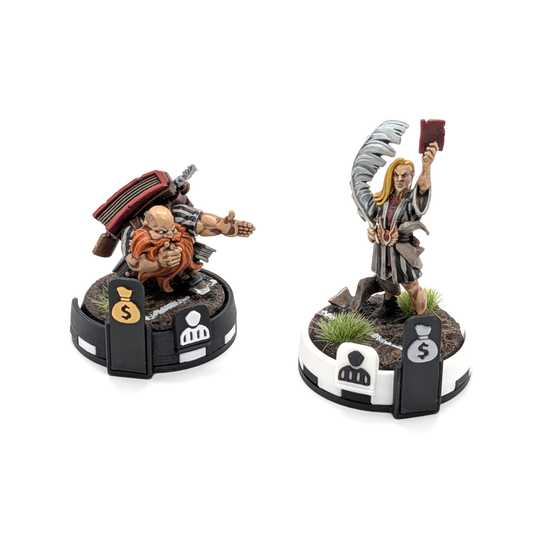 Set d'arbitre miniature magnétique 32 mm