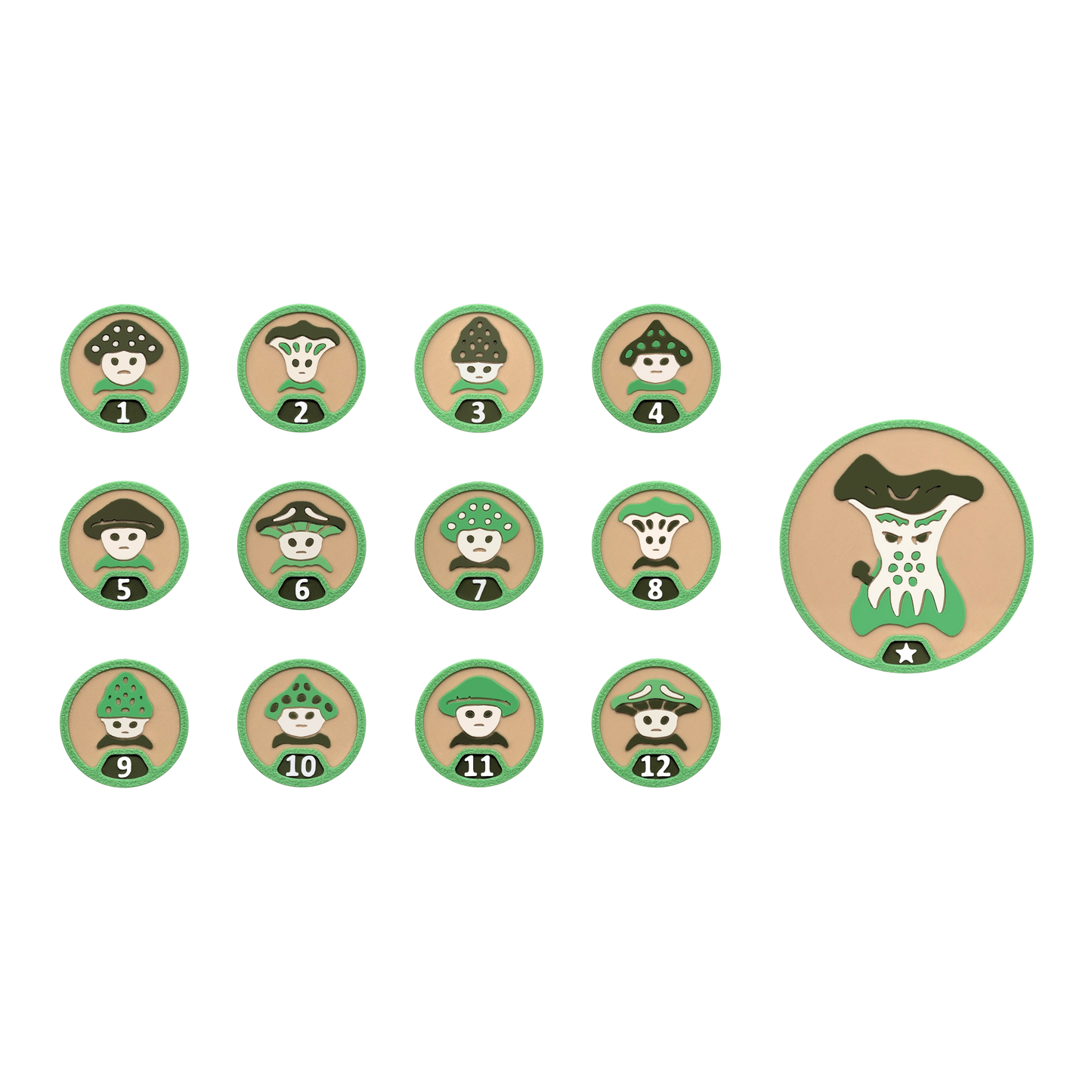 Magnetic Myconid Tokens