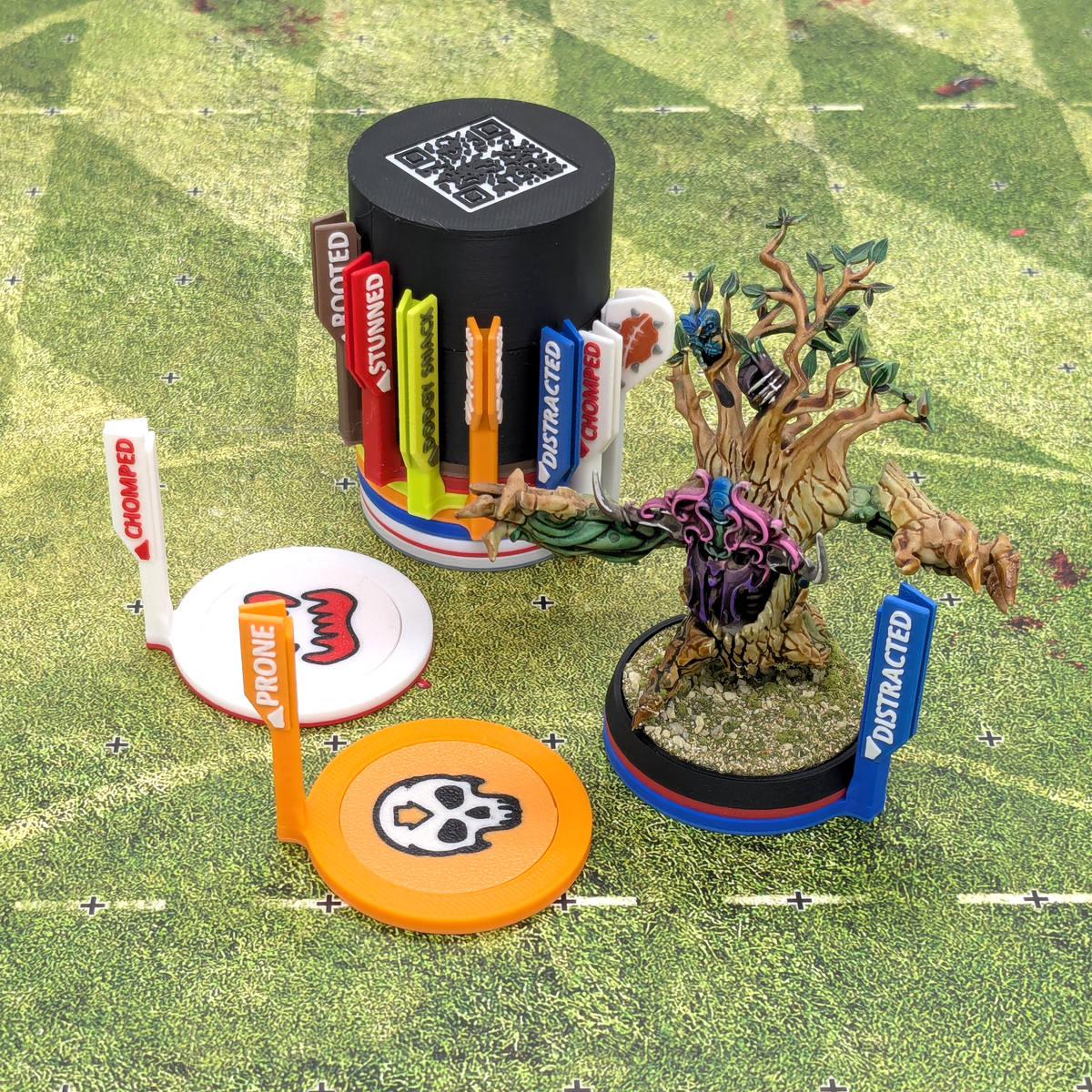 Tabletop Goodies | 40mm Magnetic Status Marker Set